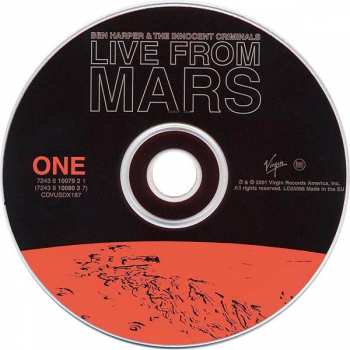 2CD Ben Harper & The Innocent Criminals: Live From Mars 101314