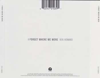 CD Ben Howard: I Forget Where We Were 16983
