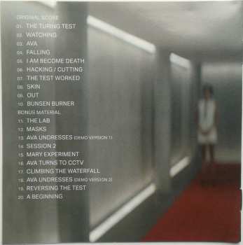 2CD Ben Salisbury: Ex_Machina (Original Motion Picture Soundtrack)