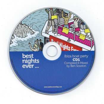 2CD Ben Sowton: Best Nights Ever... Ibiza Boat Party  491944