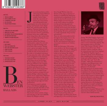 CD Ben Webster: Ballads 331569