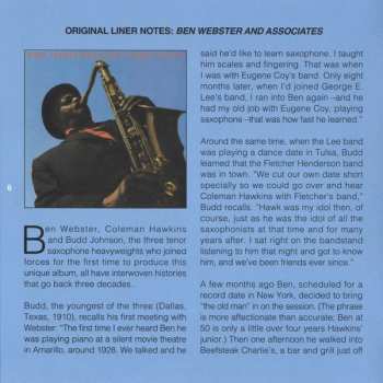 CD Ben Webster: Ben Webster & Associates