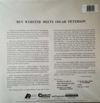 2LP Ben Webster: Ben Webster Meets Oscar Peterson LTD 348702