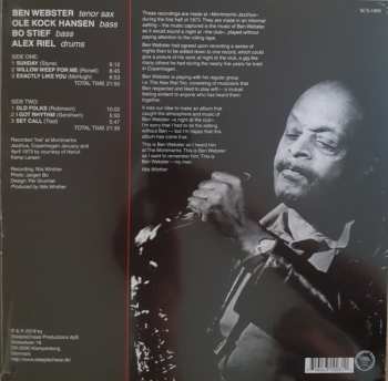 LP Ben Webster: My Man - Live at Montmartre 1973  375143