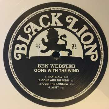 LP Ben Webster: Gone With The Wind CLR | LTD 493725