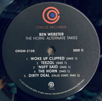2LP Ben Webster: The Horn 16487