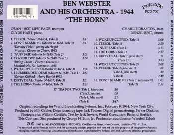 CD Ben Webster: The Horn 454272