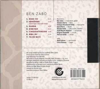 CD Ben Zabo: Ben Zabo 455031