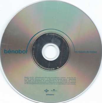 CD Bénabar: Les Risques Du Métier 292459