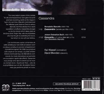 CD Benedetto Marcello: Cassandra 322925