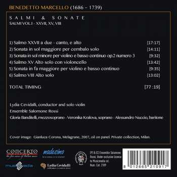 CD Benedetto Marcello: Salmi & Sonate 322978