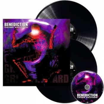 2LP/CD Benediction: Grind Bastard LTD 15052