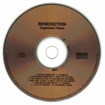 CD Benediction: Organised Chaos LTD | NUM 26646