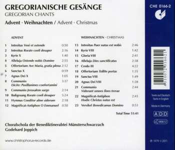CD Benediktinerabtei Münsterschwarzach: Gregorianische Gesänge - Advent - Weihnachten 276504