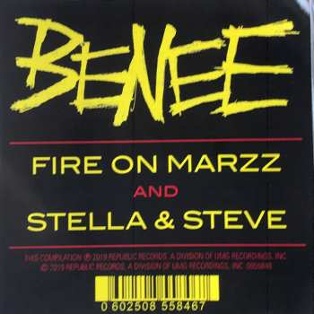 LP BENEE: Fire On Marzz / Stella & Steve CLR 12690