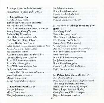 CD Bengt-Arne Wallin: Äventyr I Jazz Och Folkmusik / Adventures In Jazz And Folklore 400837