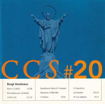 Bengt Hambraeus: CCS #20
