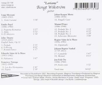 CD Bengt Wikström: Lariane 451092