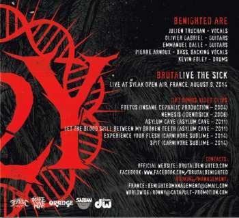 CD/DVD Benighted: Brutalive The Sick LTD | NUM 6032