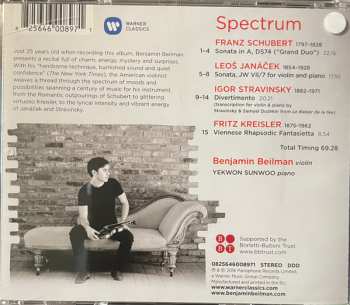 CD Benjamin Beilman: Spectrum 423831