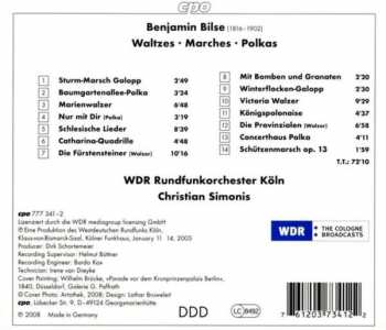 CD Benjamin Bilse: Waltzes • Marches • Polkas 120219