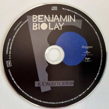 CD Benjamin Biolay: À L'Auditorium 501116