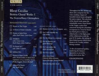 CD Benjamin Britten: Blest Cecilia - Britten Choral Works I 288821