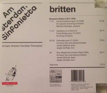SACD Benjamin Britten: Britten 356280