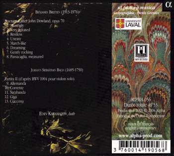CD Benjamin Britten: Come, Heavy Sleep 309434
