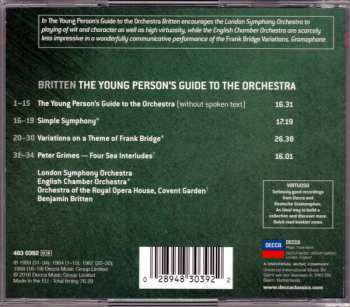 CD Benjamin Britten: Four Sea Interludes - The Young Person's Guide To The Orchestra - Simple Symphony 190810