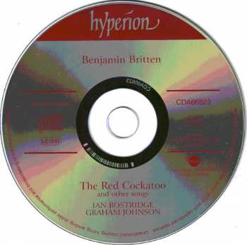 CD Benjamin Britten: The Red Cockatoo, The Holy Sonnets Of John Donne And Other Songs 430198