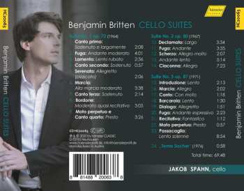 CD Benjamin Britten: Cello Suites 477206