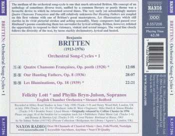 CD Benjamin Britten: Les Illuminations, Our Hunting Fathers, Chansons Francaises 425837
