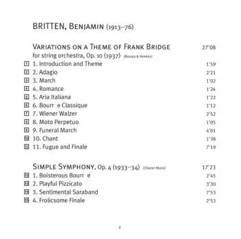 SACD Benjamin Britten: Music For String Orchestra 322800