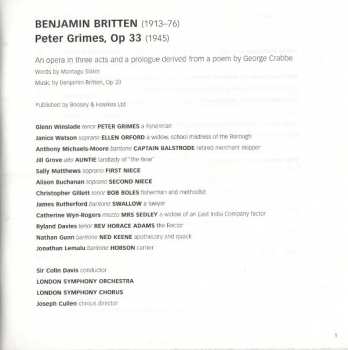 3CD Benjamin Britten: Peter Grimes 307754