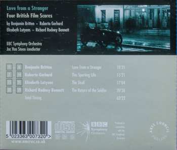 CD Benjamin Britten: Love From A Stranger: Four British Film Scores 399924