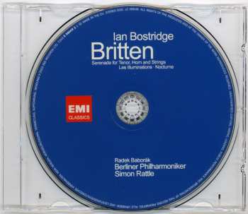 CD Benjamin Britten: Serenade For Tenor, Horn And Strings / Les Illuminations / Nocturne 46844
