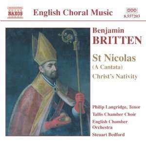 Album Benjamin Britten: St.nicolas-cantata Op.42