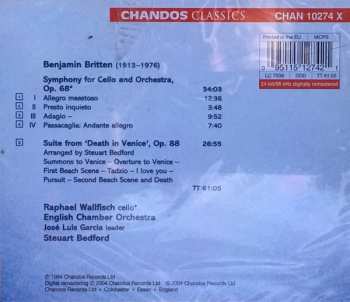 CD Benjamin Britten: Symphony For Cello And Orchestra ∙ Death In Venice (Suite) 307987