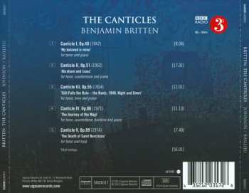 CD Benjamin Britten: The Canticles 314058