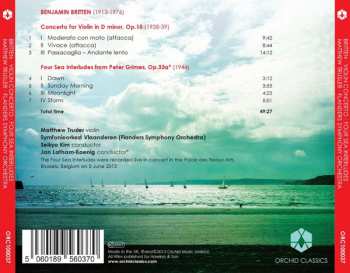 CD Benjamin Britten: Violin Concerto / Four Sea Interludes 188071