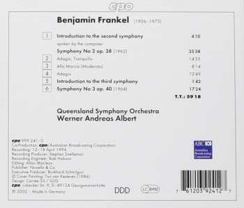 4CD Benjamin Frankel: Complete Symphonies 146924