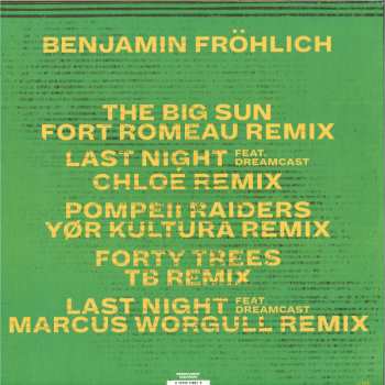 LP Benjamin Fröhlich: Amiata Remixes 2 363766