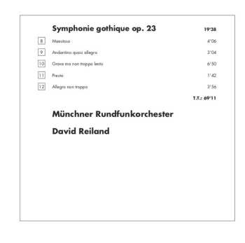 CD Benjamin Godard: Symphonies Op. 23 & Op. 57, Trois Morceaux Op. 51 476900