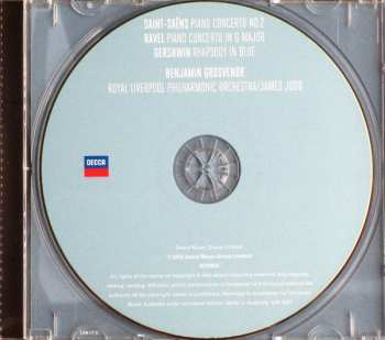 CD Benjamin Grosvenor: Rhapsody In Blue 426807