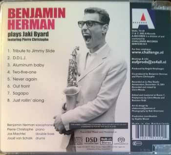 SACD Benjamin Herman: Benjamin Herman Plays Jaki Byard