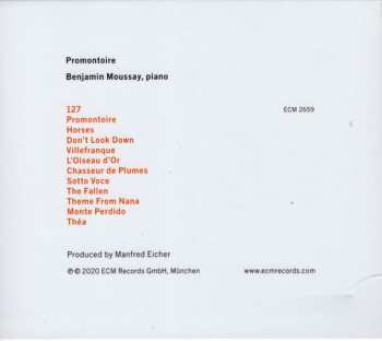 CD Benjamin Moussay: Promontoire 185586