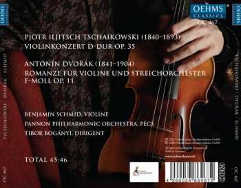 CD Benjamin Schmid: Violinkonzert; Romance 333254