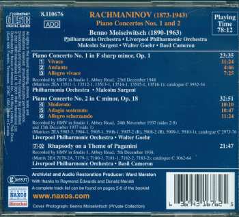 CD Benno Moiseiwitsch: Moiseiwitsch 4 (Historical Recordings 1937-1948) 235217