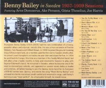 CD Benny Bailey: Benny Bailey In Sweden (1957-1959 Sessions) 490562